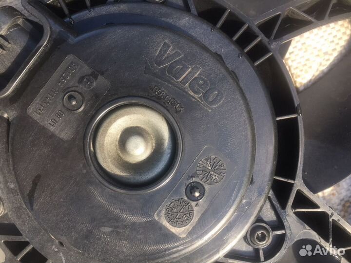 Вентилятор peugeot 207