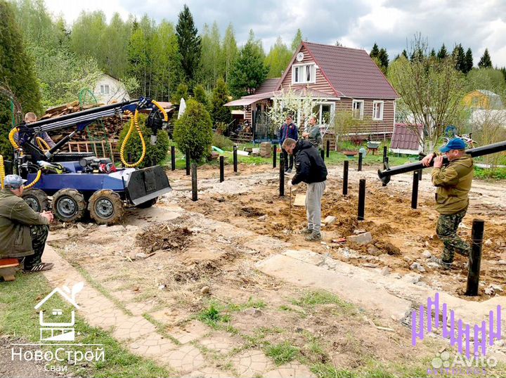 Винтовые сваи