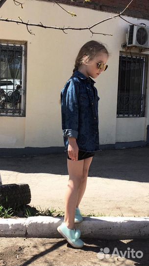 Рубашка для девочки 104 110