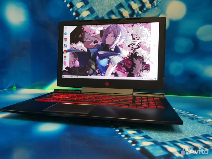Игровой HP Omen на i7 7700HQ / GTX 1060 / SSD