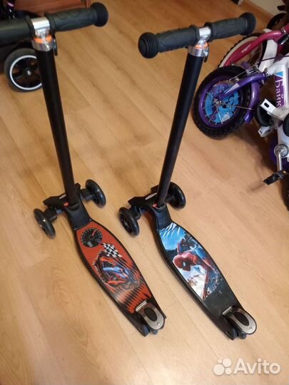 Самокат детский трехколесный новый