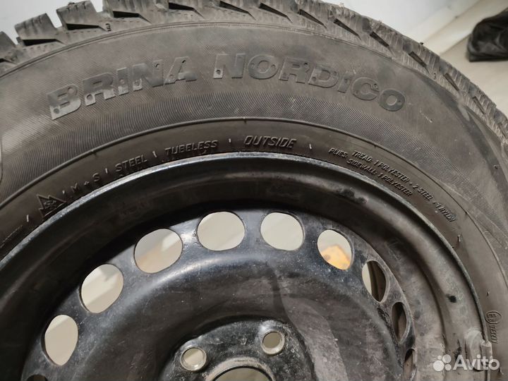 Колеса в сборе r15 зимние