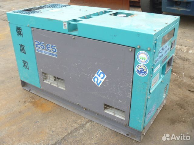 Дизельный генератор Denyo в кожухе 16 кВт