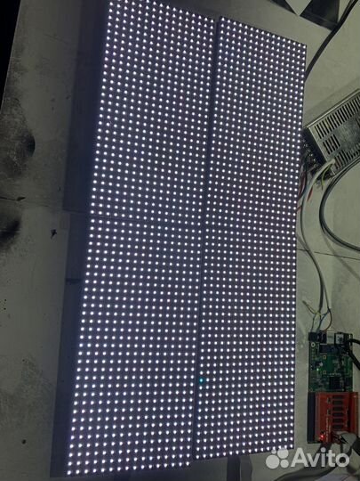 Бегущая строка, видео панель