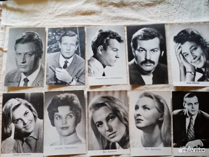 Фотографии артистов Советского кино