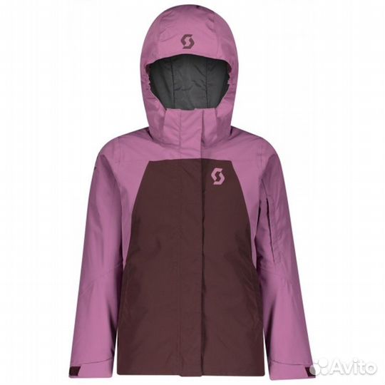 164 (14 лет) Куртка scott Vertic Dryo 10 cassis pink/red fudge Р:XL