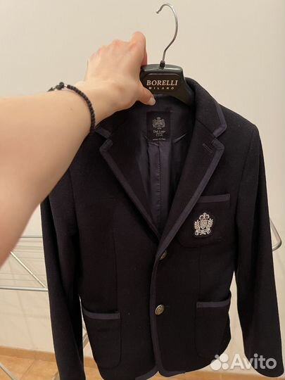 Клубный пиджак Dal Lago для мальчика 128 рост