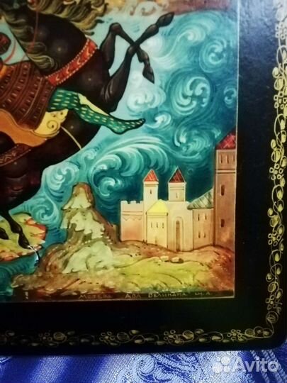 Шкатулка папье маше, Мстера СССР