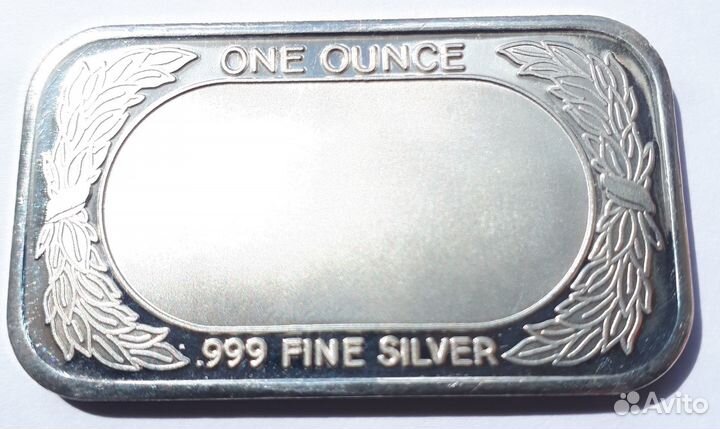 Сша.Слиток.Серебро.Символ байкеров.Унция.999