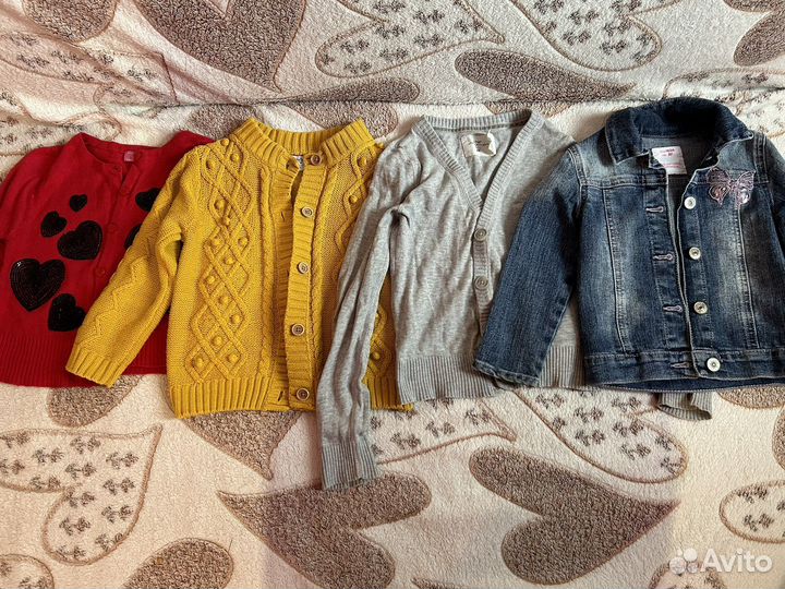 Вещи пакетом на девочку 92-110