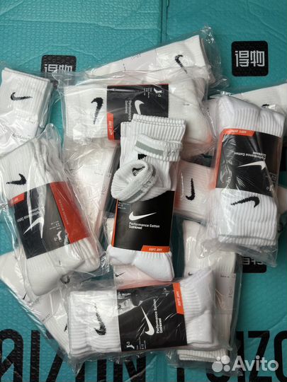 Носки nike performance cotton