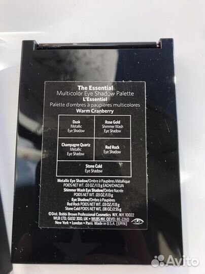 Палетка теней Bobbi Brown (Warm Cranberries)