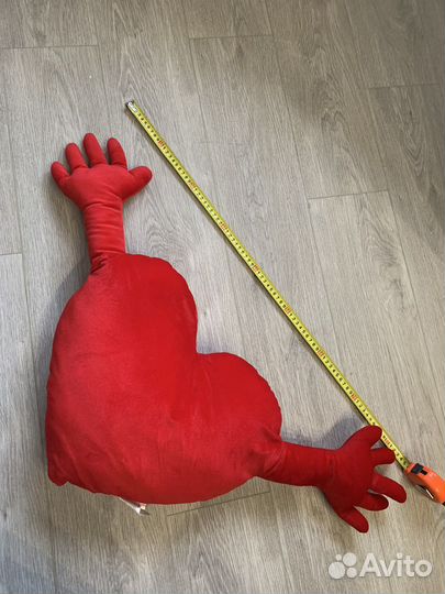 Подушка сердце Икеа большая новая