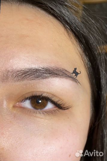 Оформление бровей