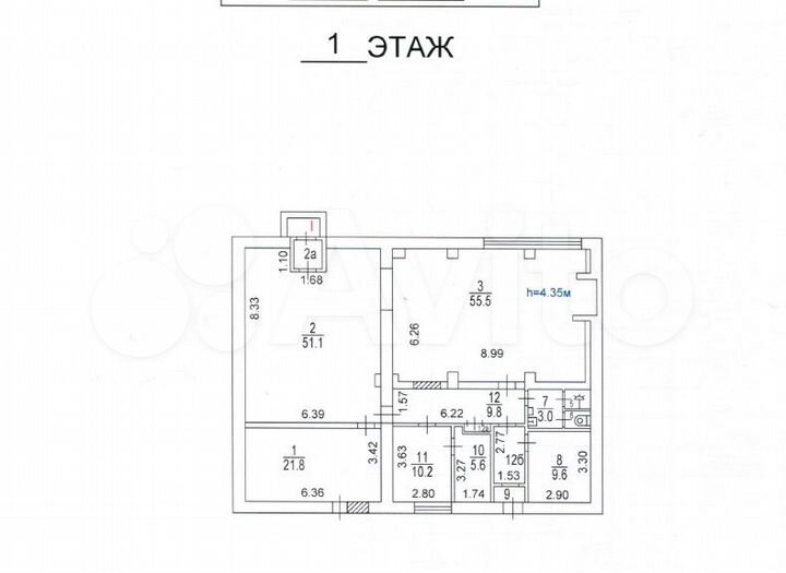 Торговое помещение 176 кв.м. на Мытной улице