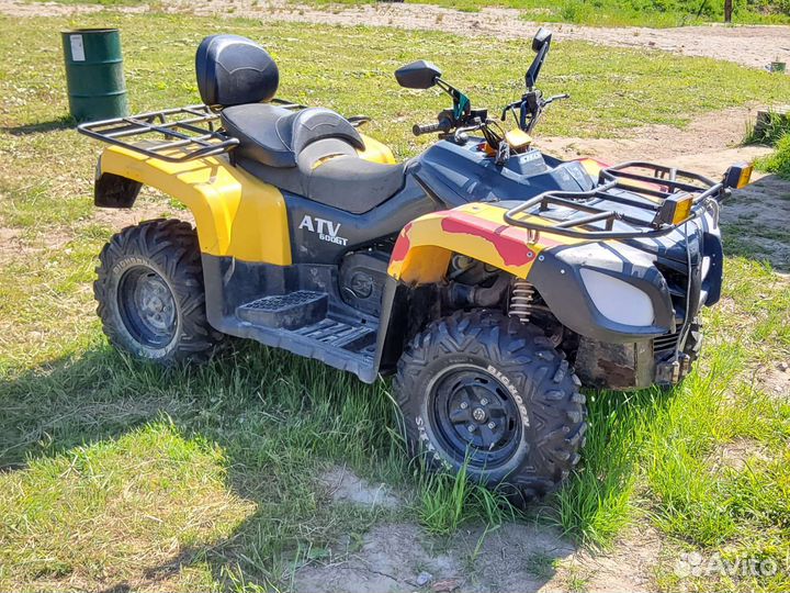 Квадроцикл полноприводный Stels ATV Dinli 600GT