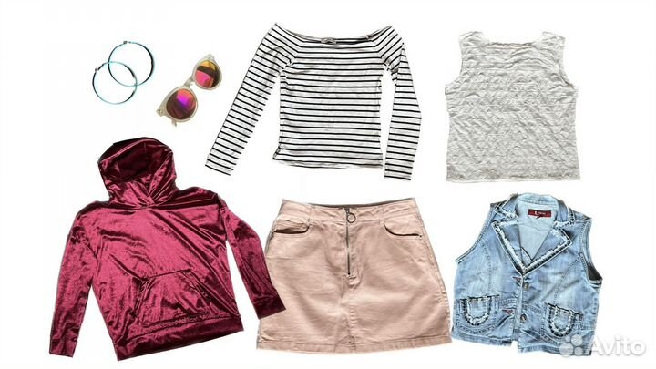 Вещи пакетом женские летнии размер S