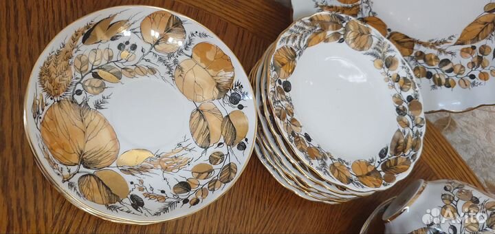 Предметы сервиза Мой сад лфз