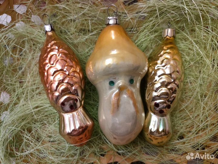 Елочные игрушки СССР