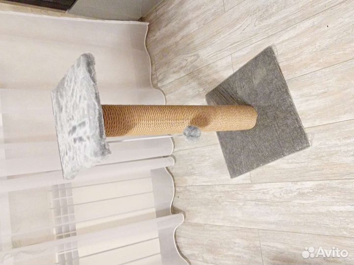 Когтеточка-столбик для кошек и котят