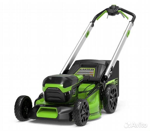 Газонокосилка аккумуляторная Greenworks GD60LM51SP