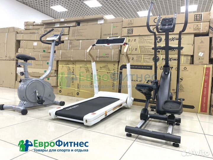 Беговые дорожки, эллиптические тренажеры рассрочка