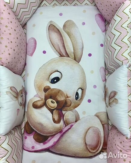 Комплекты в кроватку для мальчиков и девочек