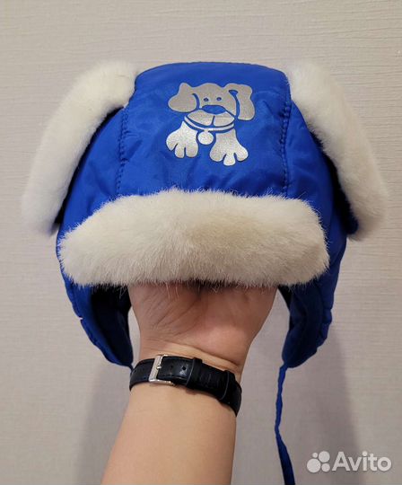 Зимняя шапочка на мальчика