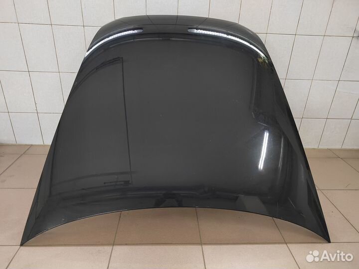 Капот оригинальный чёрный Audi A6 C6 4F