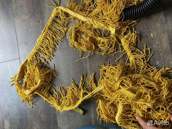 Тесьма 5,85метр желтая