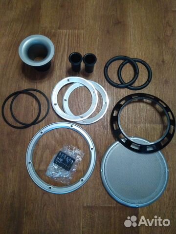 Декоративные кольца на динамики,фазоинвекторы