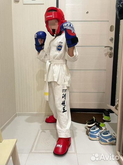 Шлем для единоборств детский