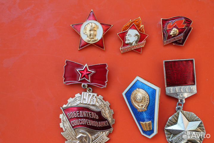 Набор значков СССР