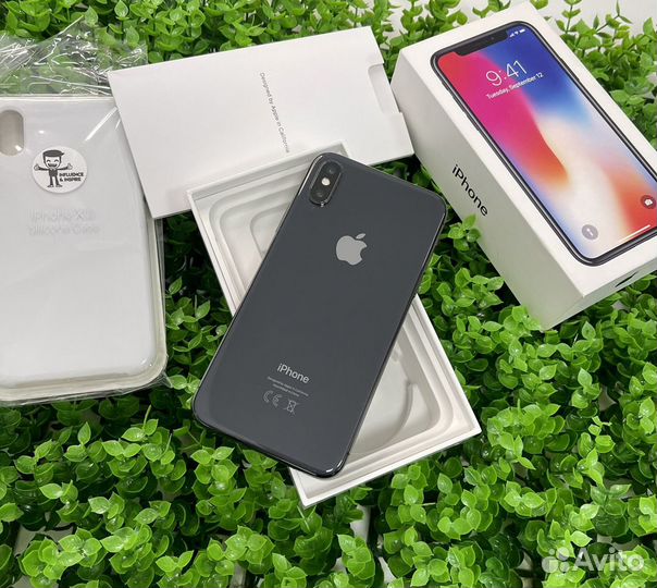 iPhone X 256gb Black Ростест