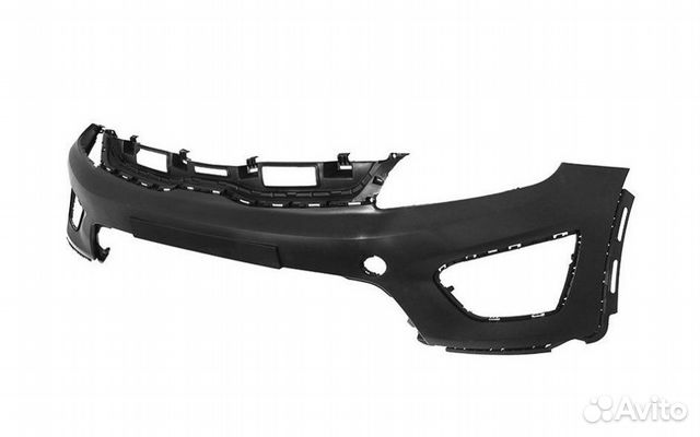 Бампер передний Киа Рио X-line 2017-20 черный MZH