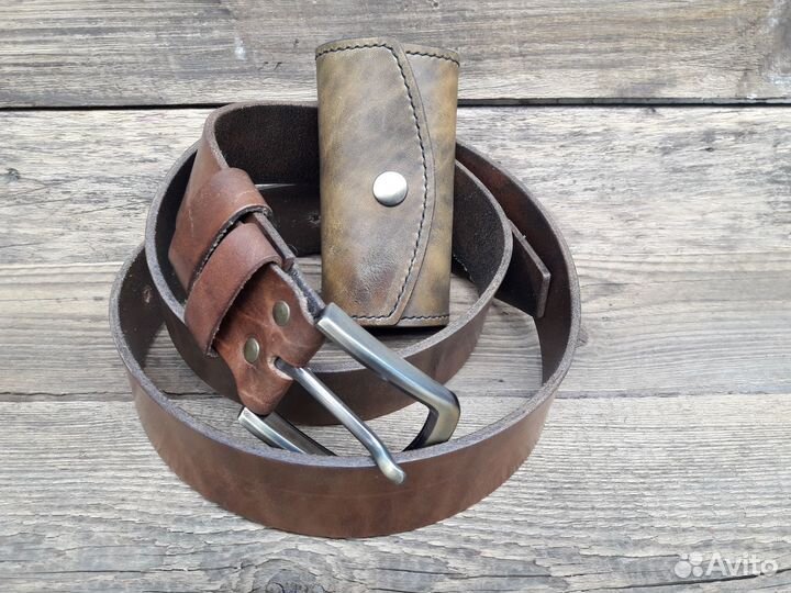 Подарочный набор из кожи Ручной работы