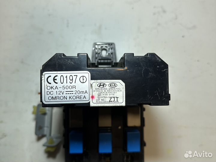 Блок предохранителей салонный Hyundai Santa Fe I