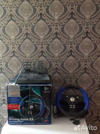 Игровой руль logitech driving force EX