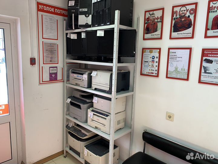 Принтер лазерный HP 2055dn б/у двусторонняя печать