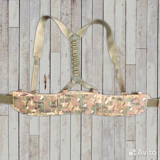 Тактический пояс ссо Мультикам боевой Оригинал