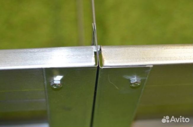 Грядки оцинкованные полимерные