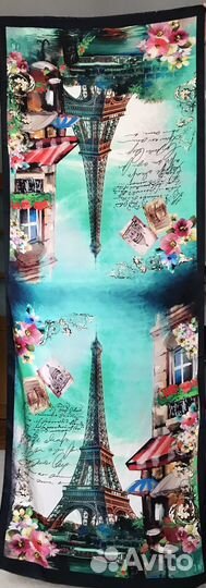 Шелковый платок, шарф, палантин