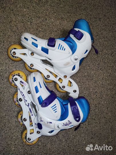 Ролики детские бу 32-35размер