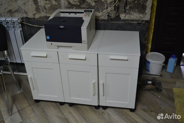 Тумба офисная белая IKEA