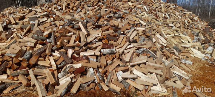 Дрова колотые