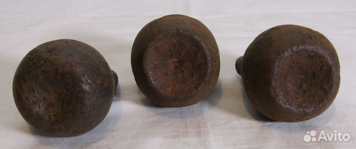 Гиря старинная гирька для весов Чугун 19 век №8431