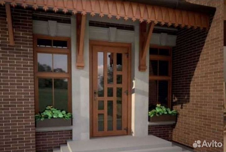 Входная группа. Двери пвх