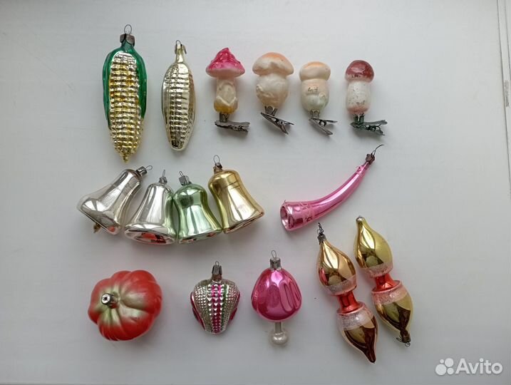 Ёлочные игрушки СССР