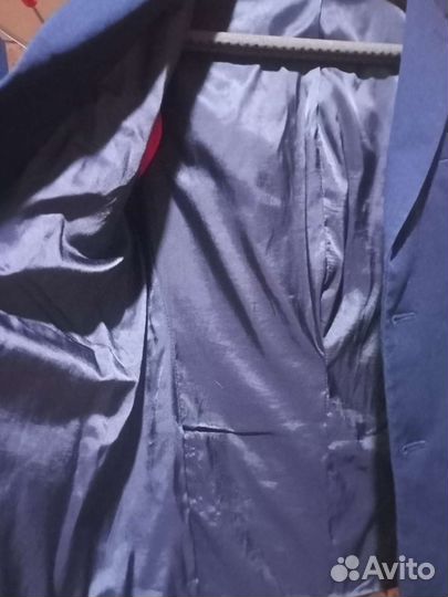 Школьный костюм для мальчика 146 синий