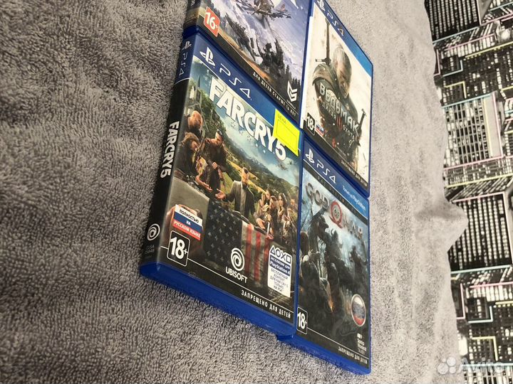 Диски на ps4